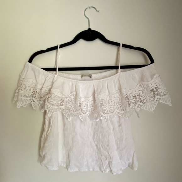 Active USA Tops - 3️⃣/$1️⃣5️⃣ Lace Off the Shoulders